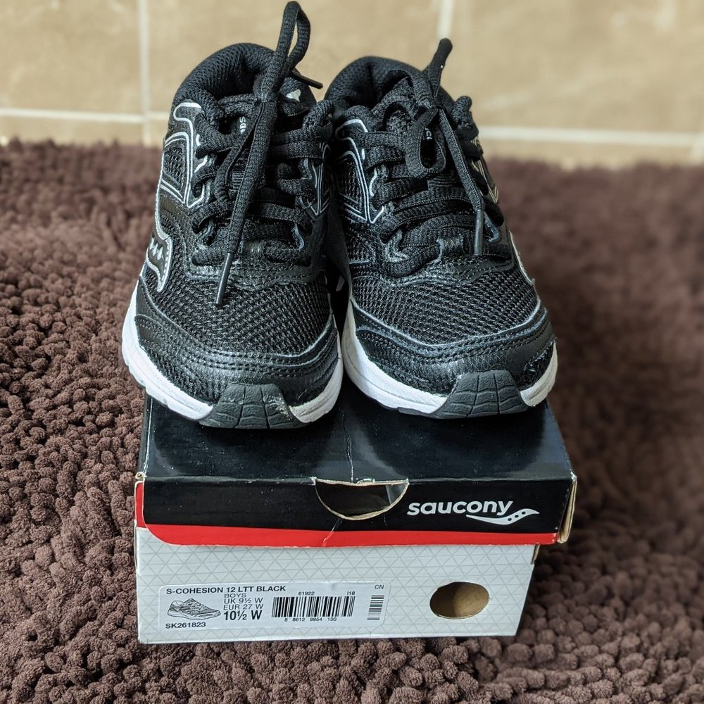 Kids Saucony S-Cohession Size 10.5 W (wide)